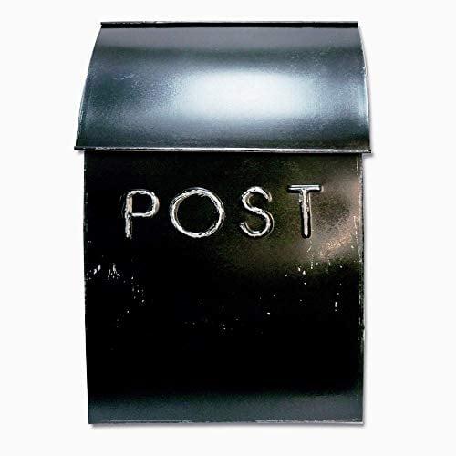 Milano Pointed Post Wall Mounted Mailbox