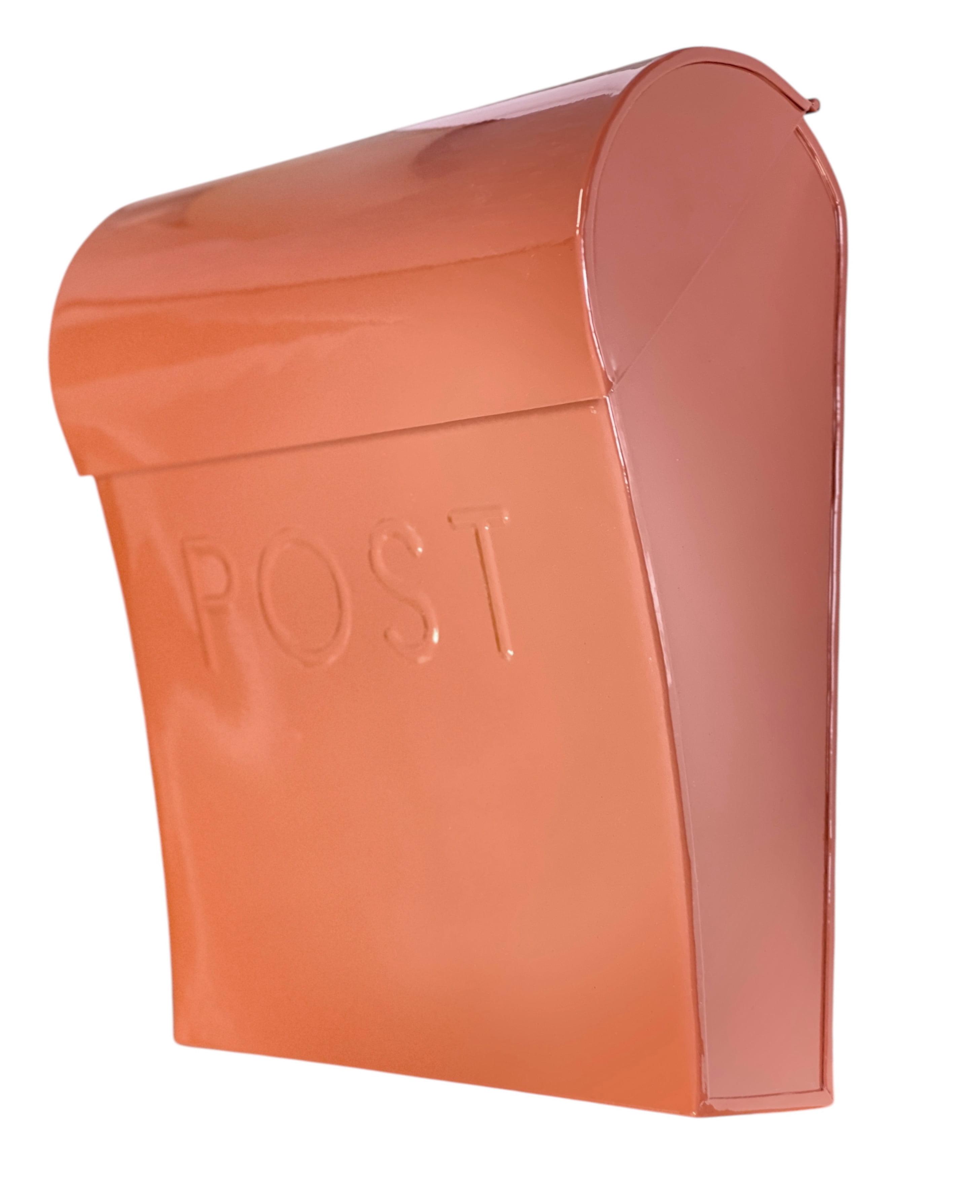 NACH Vicki Euro Farmhouse Max Water and Rust Protection Post Wall Mounted Mailbox