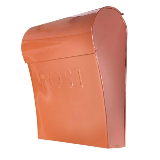 NACH Vicki Euro Farmhouse Max Water and Rust Protection Post Wall Mounted Mailbox