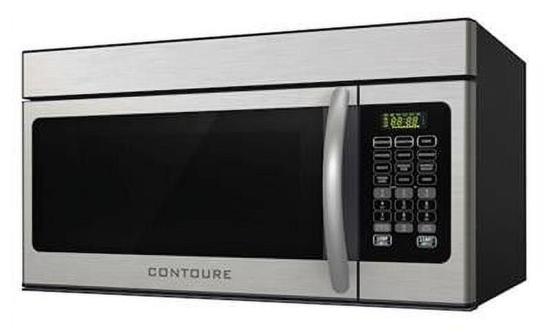 NAT.QUALITY Contoure Over the Range Microwave Oven 1.6 Cubic Foot 30 in Stainless Steel