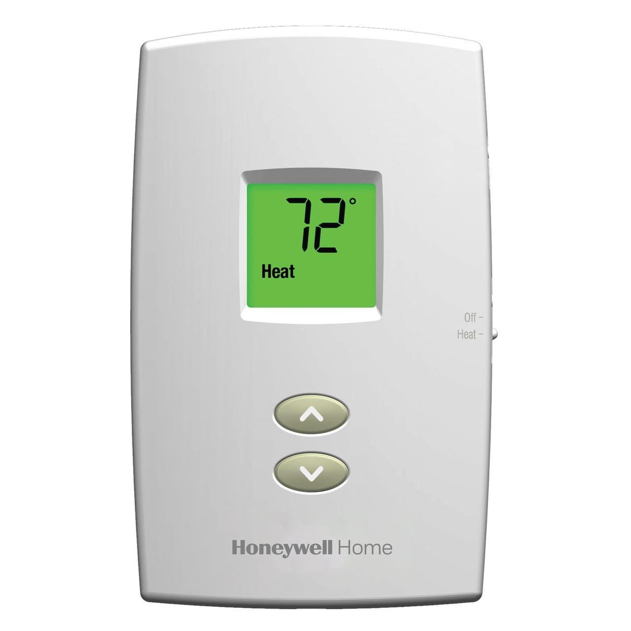 White Digital Non-Programmable Heat Only Thermostat