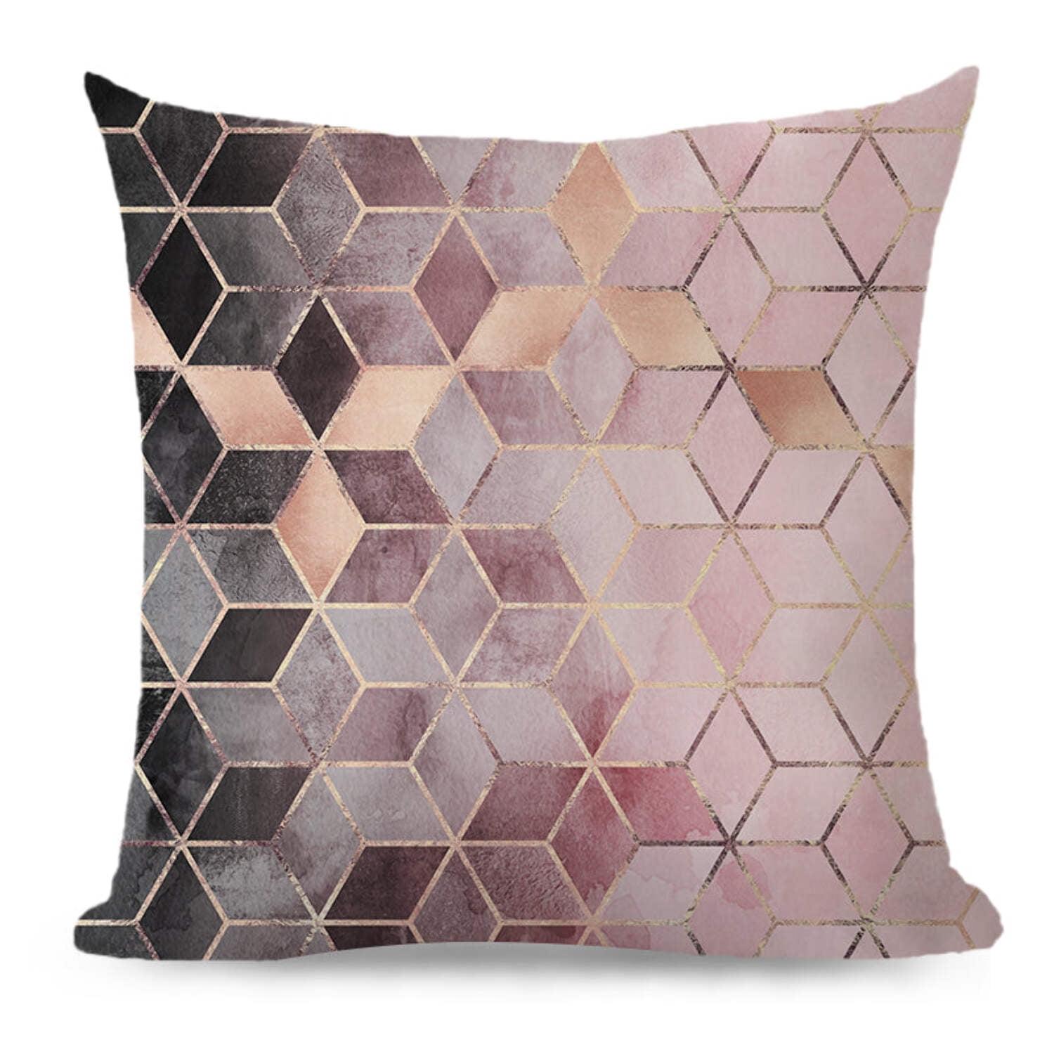 Conyingham Geometric Reversible Throw Pillow (Set of 2)