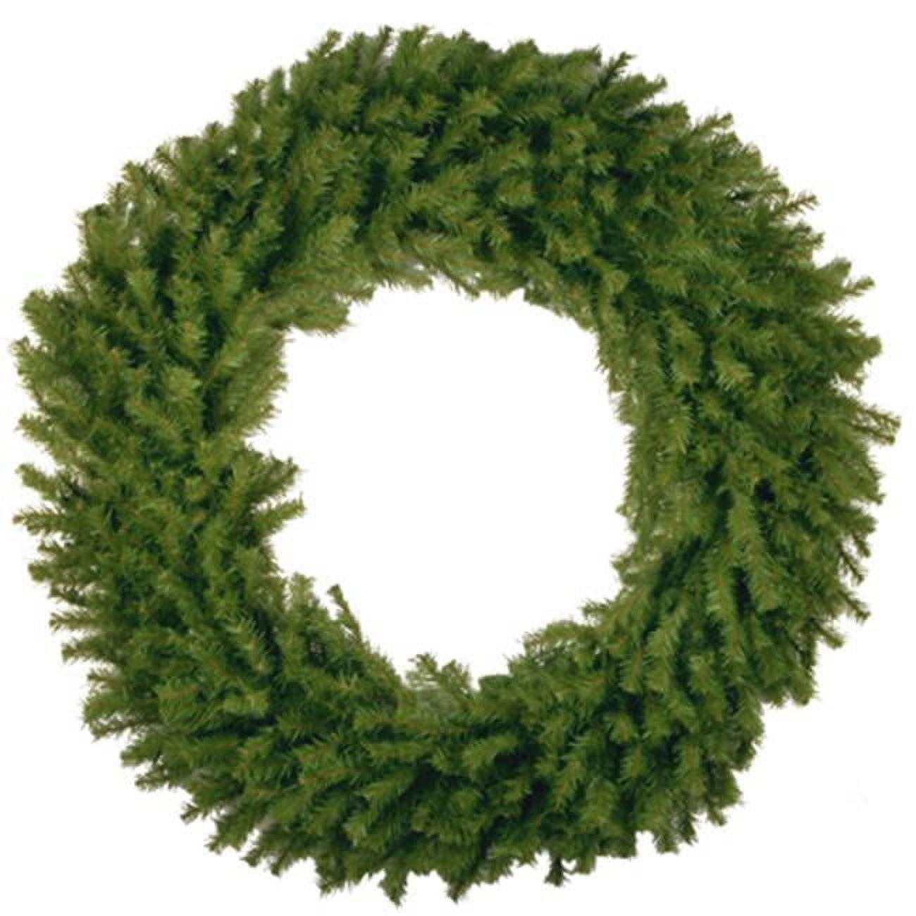 60-Inch Green Artificial Norwood Fir Christmas Wreath