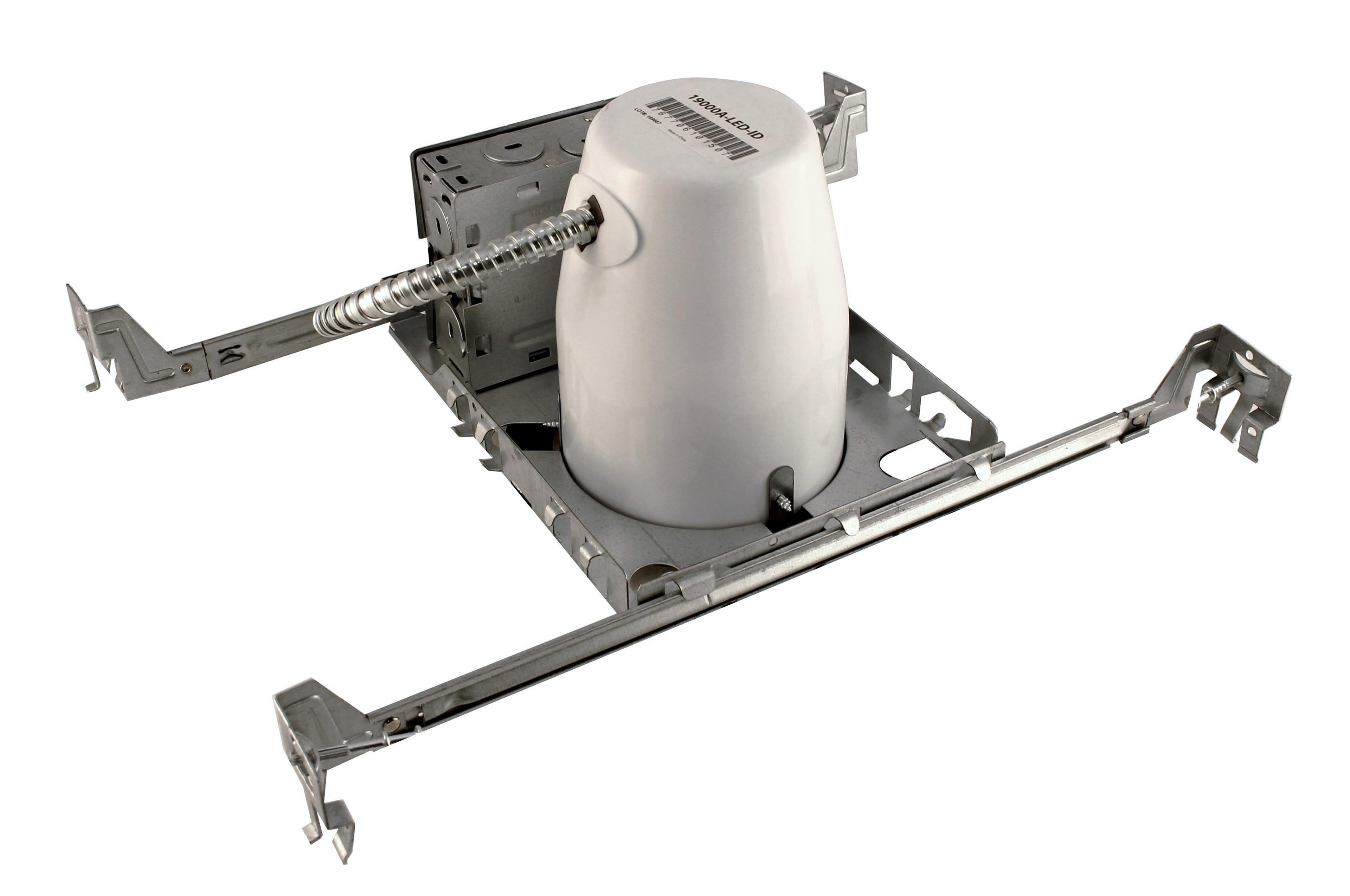 NICOR Lighting 19000A-LED-ID 4 in. LED Housing for New Construction Applications & IC-Rated - Natural