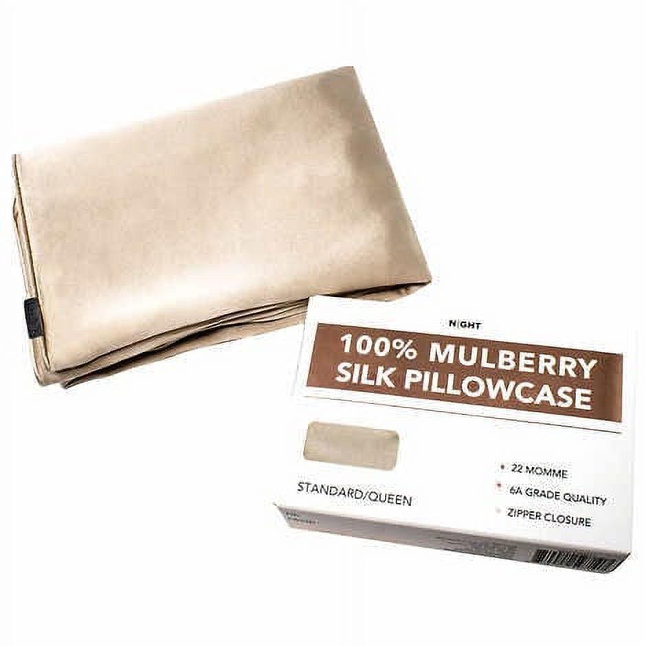 NIGHT 22 Momme 100% Mulberry Silk Pillowcase