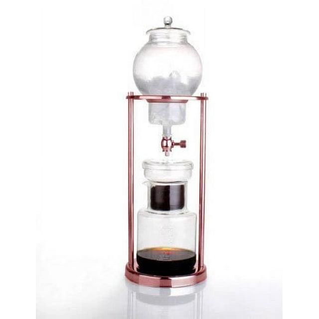 NISPIRA Luxury Ice Cold Brew Dripper Coffee Maker in Stainless steel, 600 ml Copper