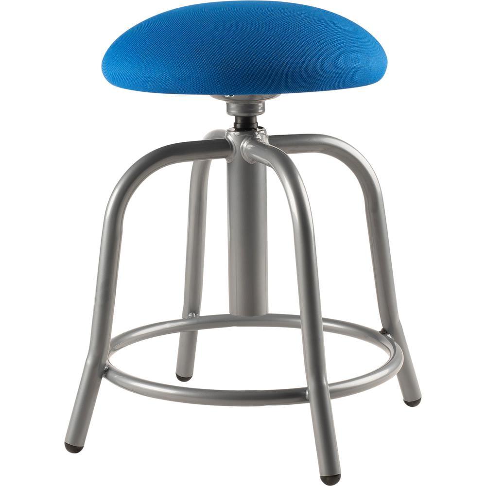 National Public Seating Adjustable Height Ergonomic Lab Stool with Footring