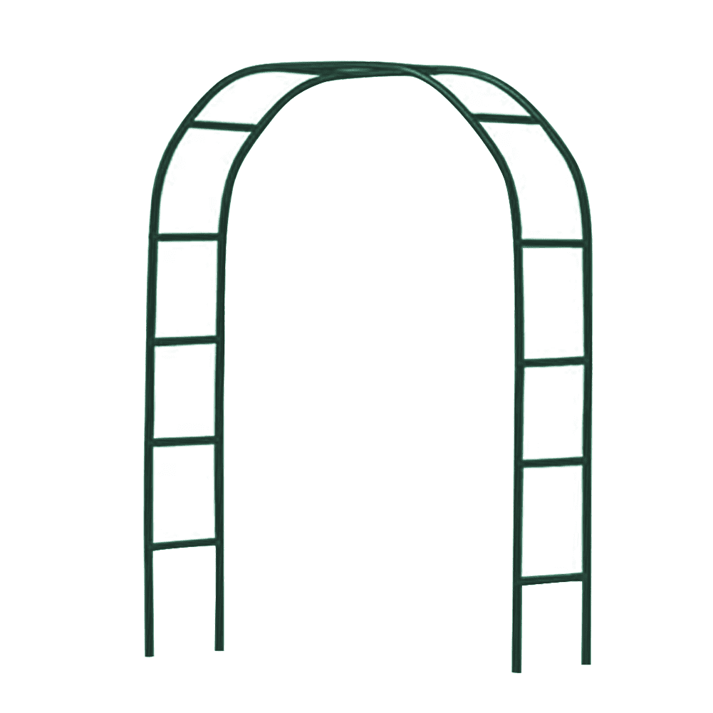 Army Green Metal Garden Arch for Climbing Plants