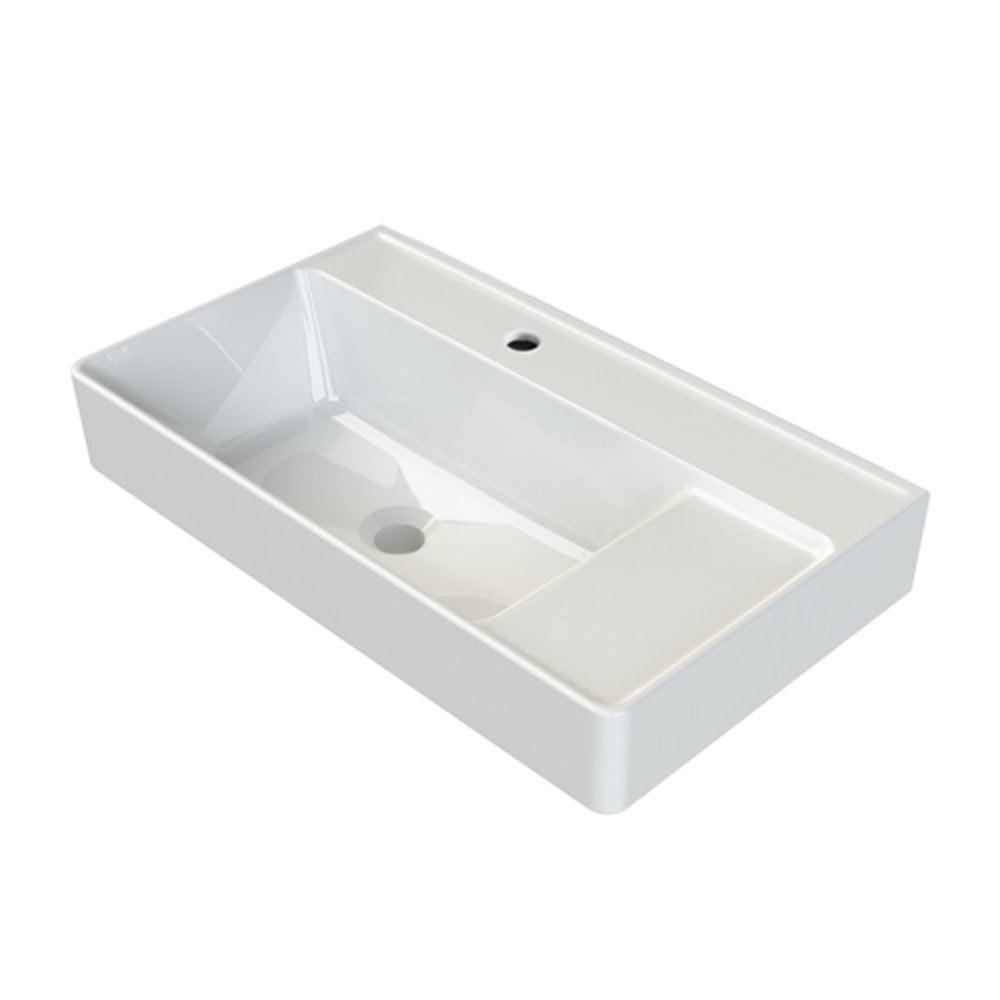 CeraStyle By Nameeks 15'' Ceramic Rectangular Bathroom Sink with Overflow