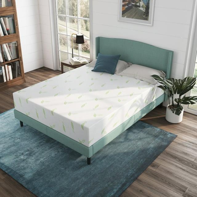 Nap Queen Anula, Green Tea Infused Medium Firm Memory Foam Mattress
