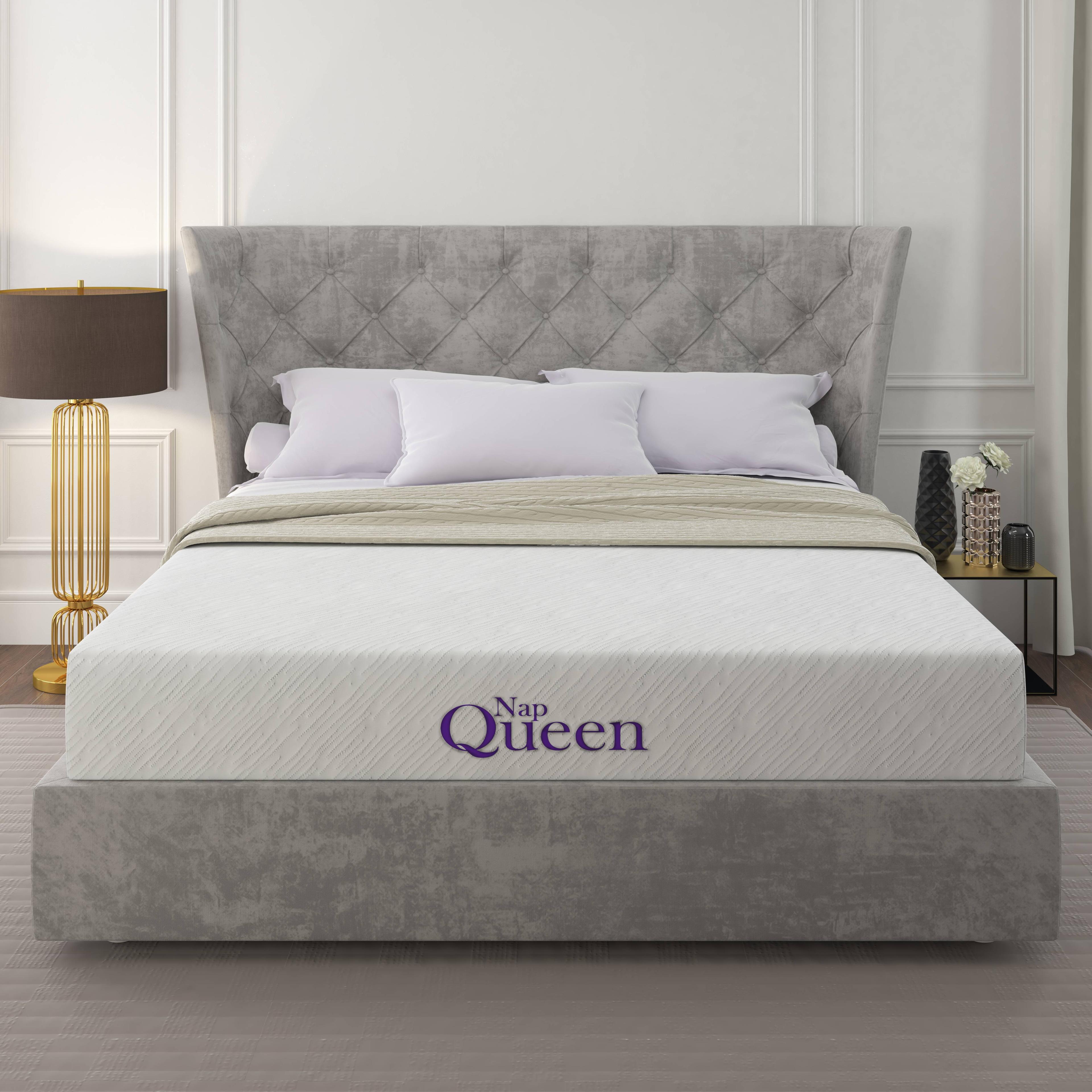 NapQueen Elizabeth Cooling Gel Memory Foam Mattress, 6" Twin XL