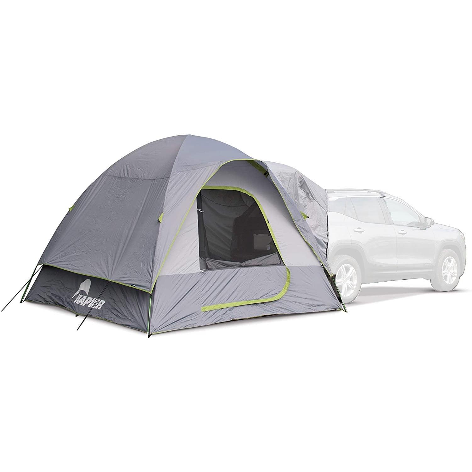 Napier 5-Person Green and Gray SUV Camping Tent with Mesh Windows