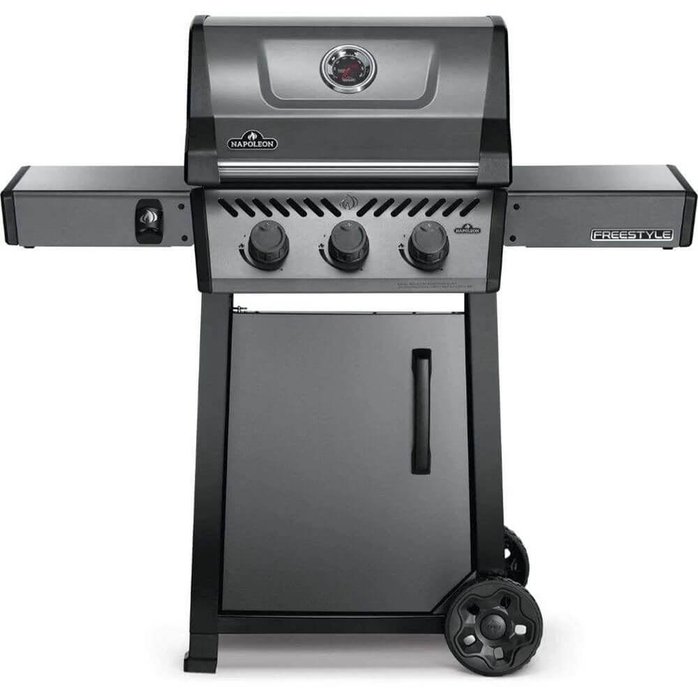 Napoleon 3 - Burner Free Standing 33000 BTU Gas Grill with Cabinet