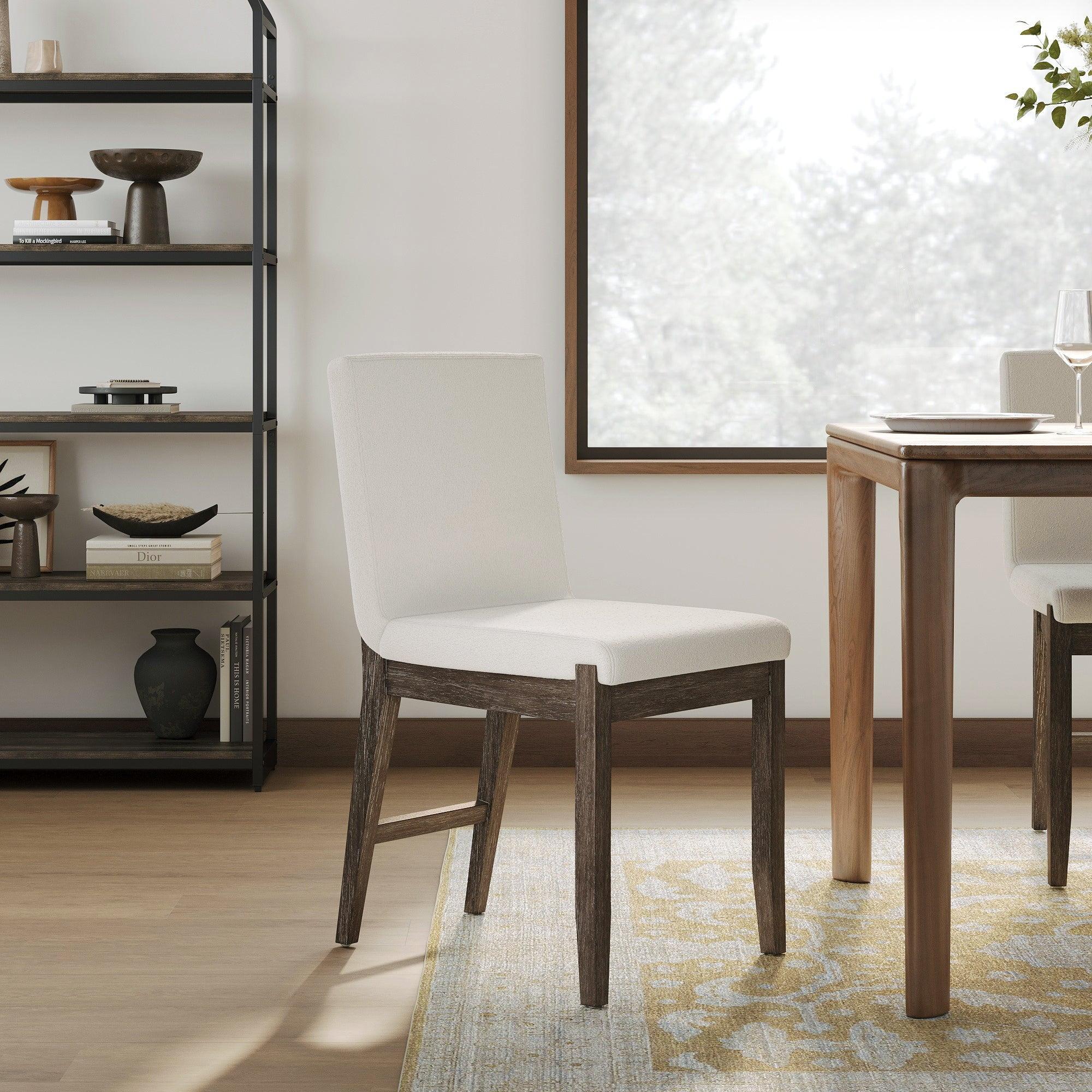 Nathan James Gracie Dining Chair Dark Brown