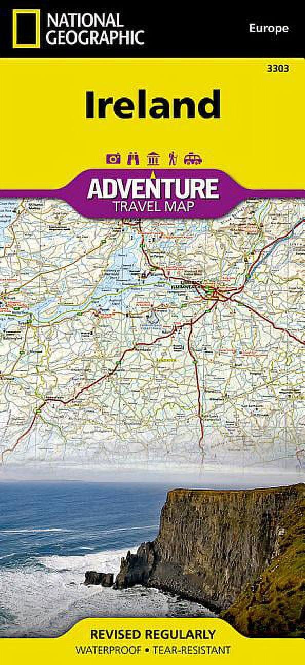 National Geographic Adventure Map Ireland: 9781566955355