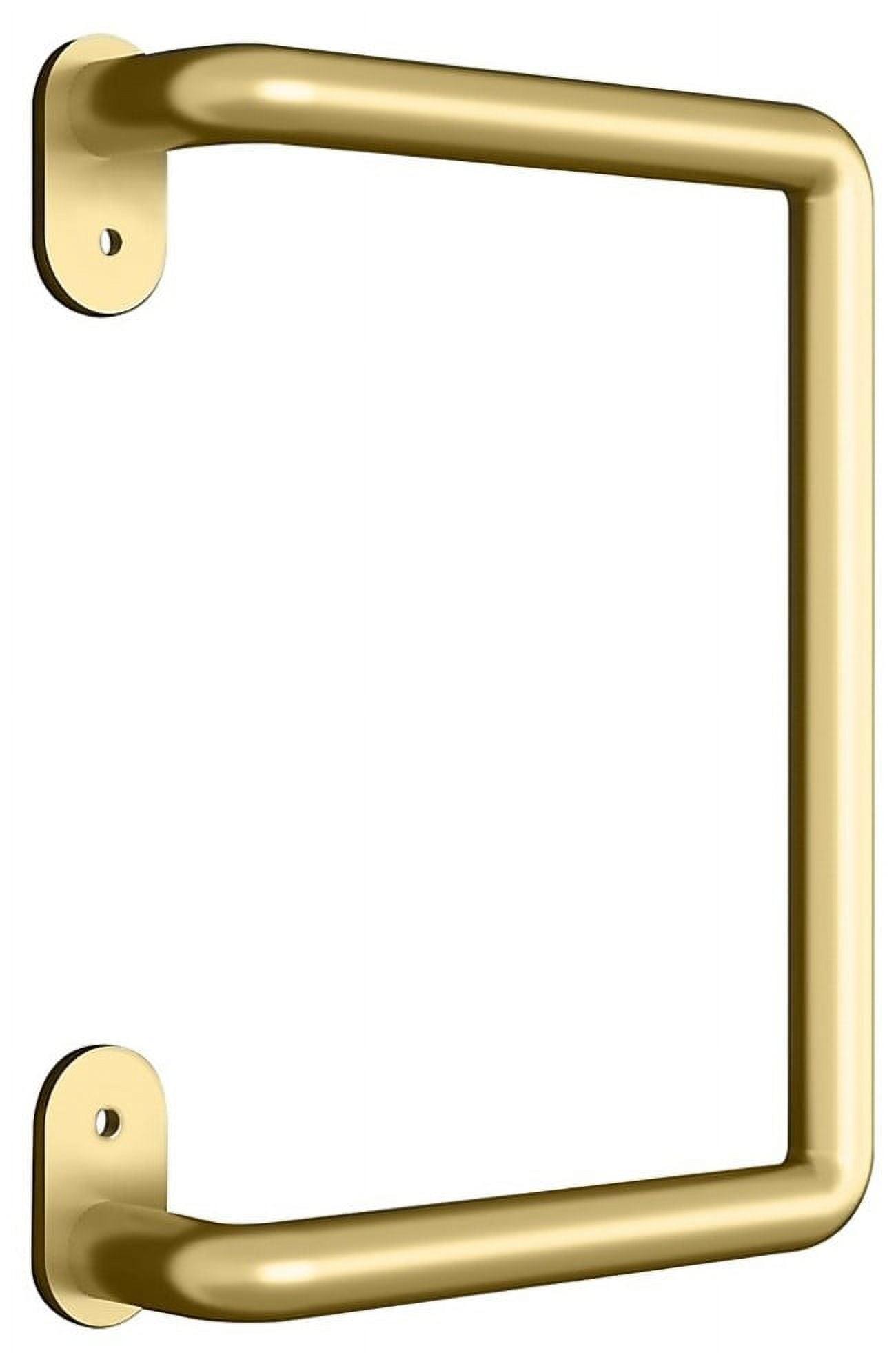 8-Inch Brushed Gold Alloy Steel Door Pull Handle