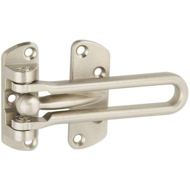 National Hardware N335-984 Door Security Guard, Satin Nickel, V804