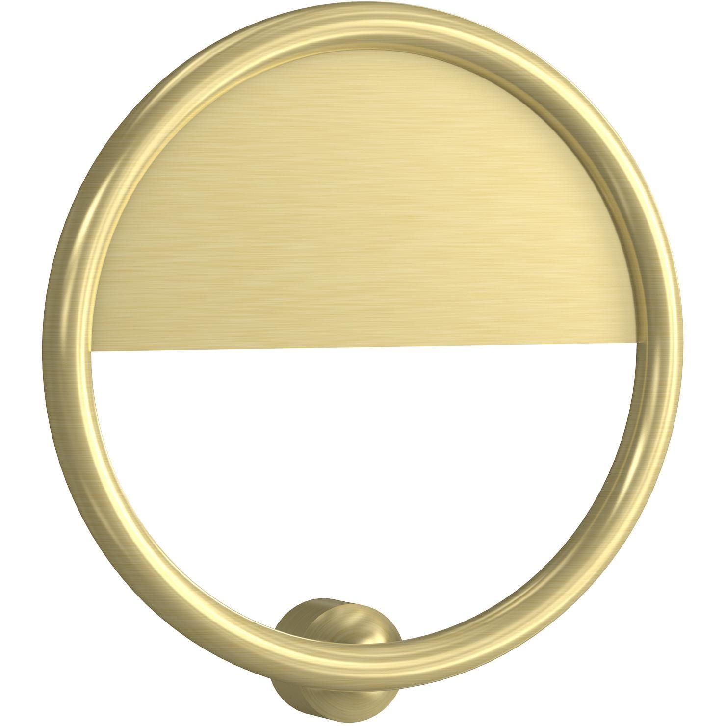 National Hardware - V1915 Cooper Door Knocker - Brushed Gold