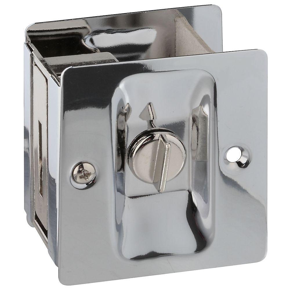 V1950 Passage/Hall and Closet Pocket Door Lock