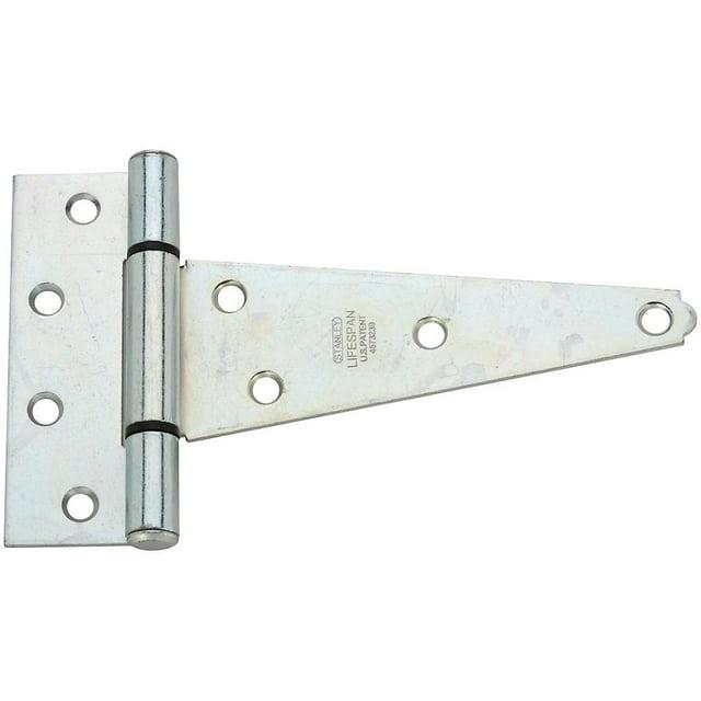National Hardware - V286 6" Heavy Duty T-Hinges With No Screws - Boxed Loose