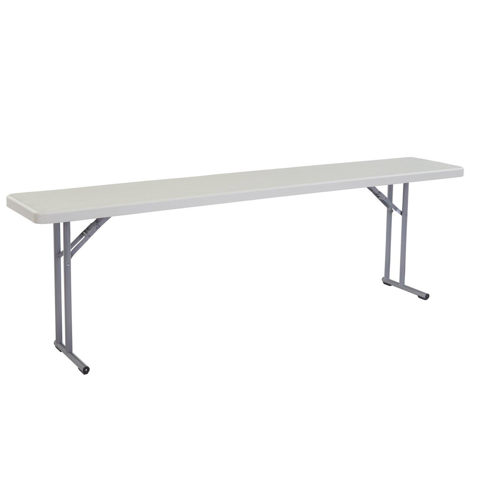 Speckled Gray 96" Lightweight Seminar Folding Table