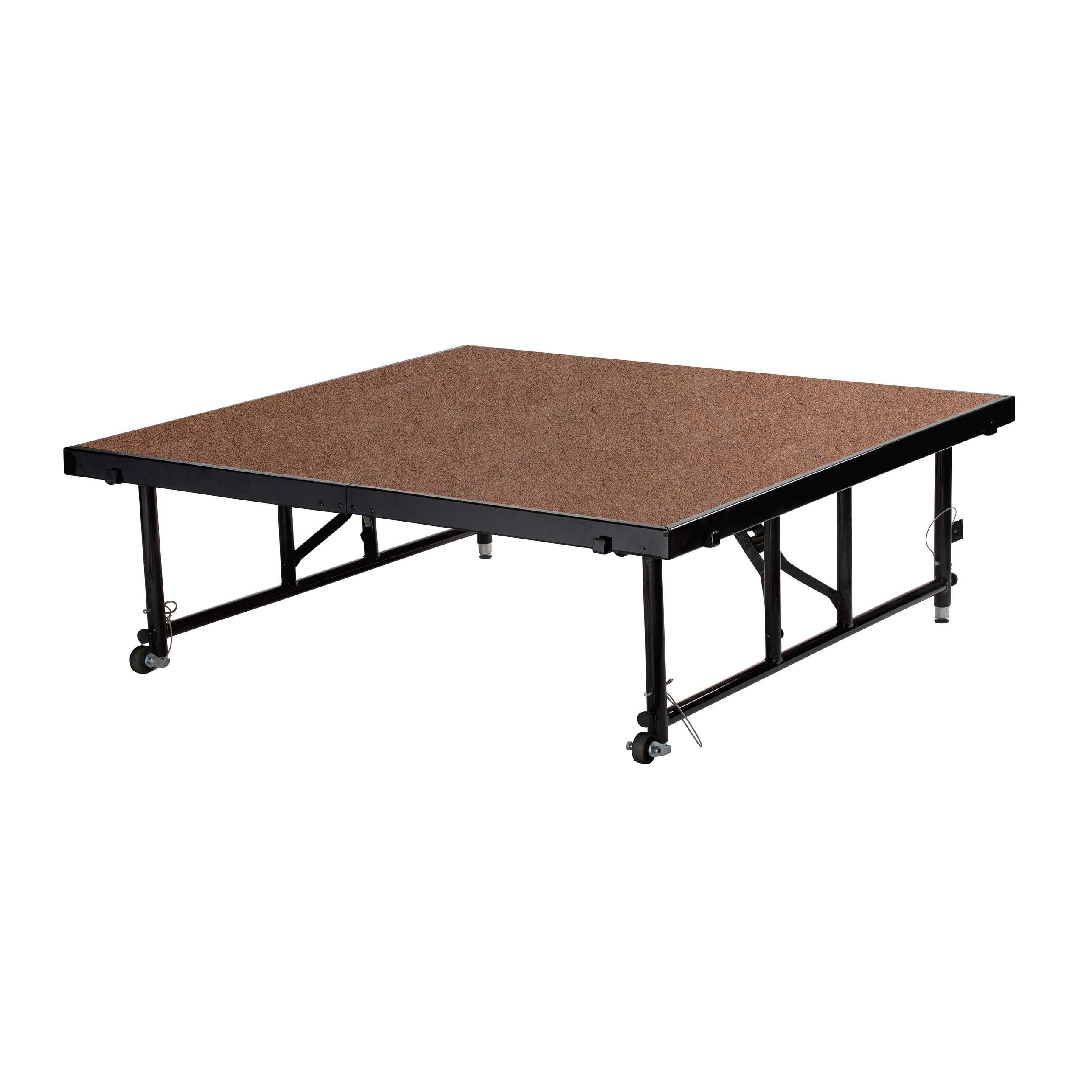48'' L x 48'' W Wood Surface Stage