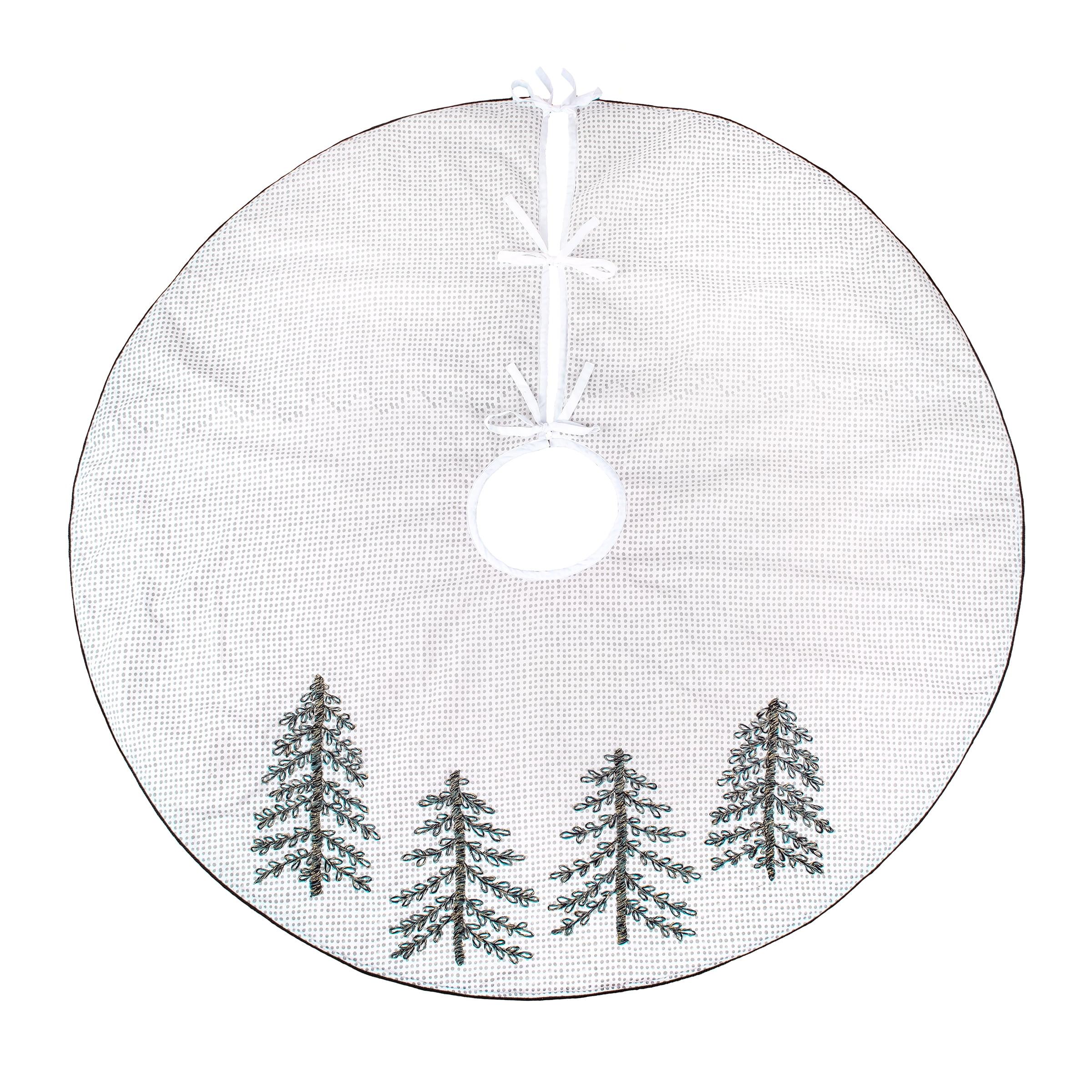 Solid Color Tree Skirt