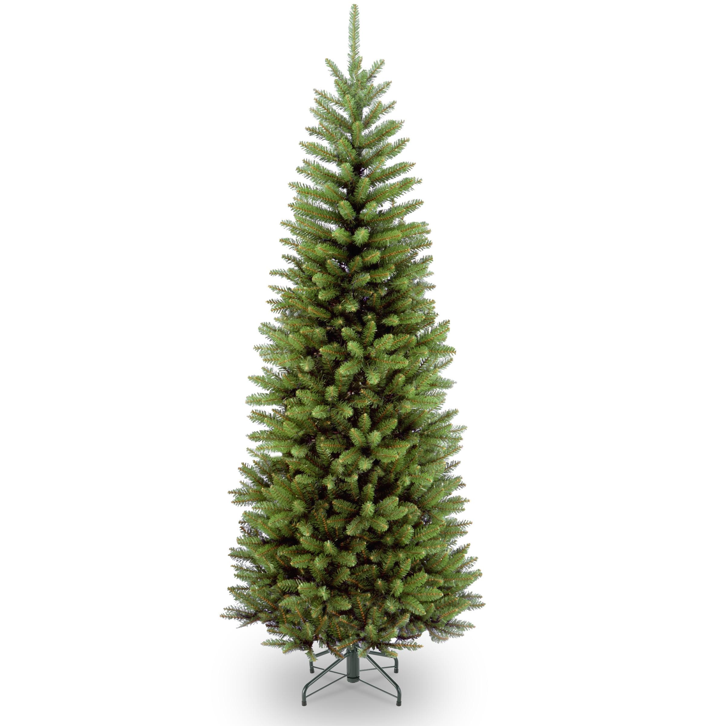 6' Unlit Pencil Slim Kingswood Fir Artificial Christmas Tree - National Christmas Tree Company