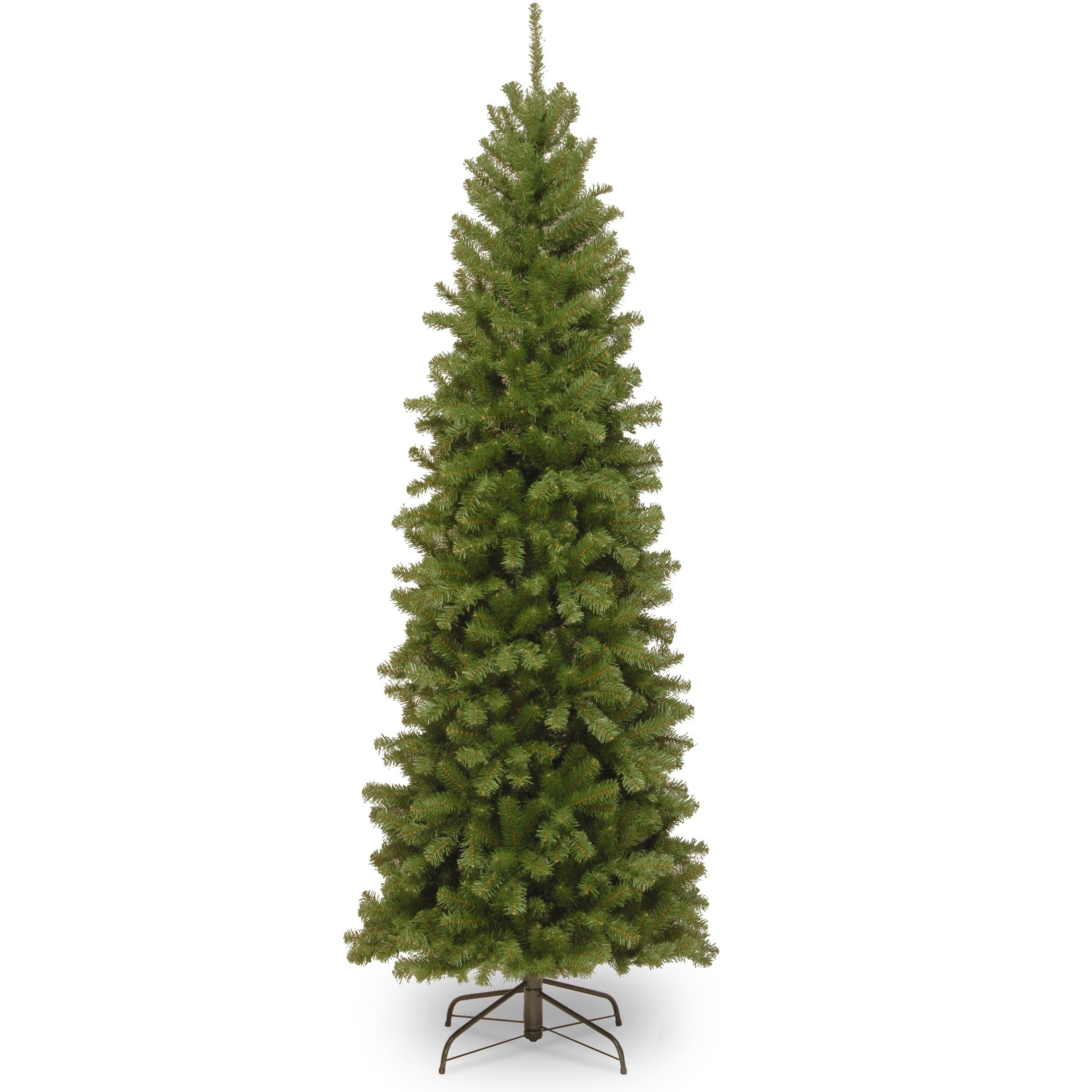 6-Foot Green Slim North Valley Spruce Artificial Christmas Tree