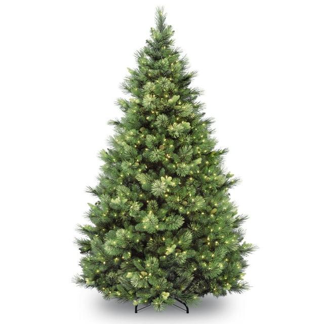 National Tree Company 9' Pre-lit Carolina Pine Artificial Christmas Tree with 900 Clear Lights