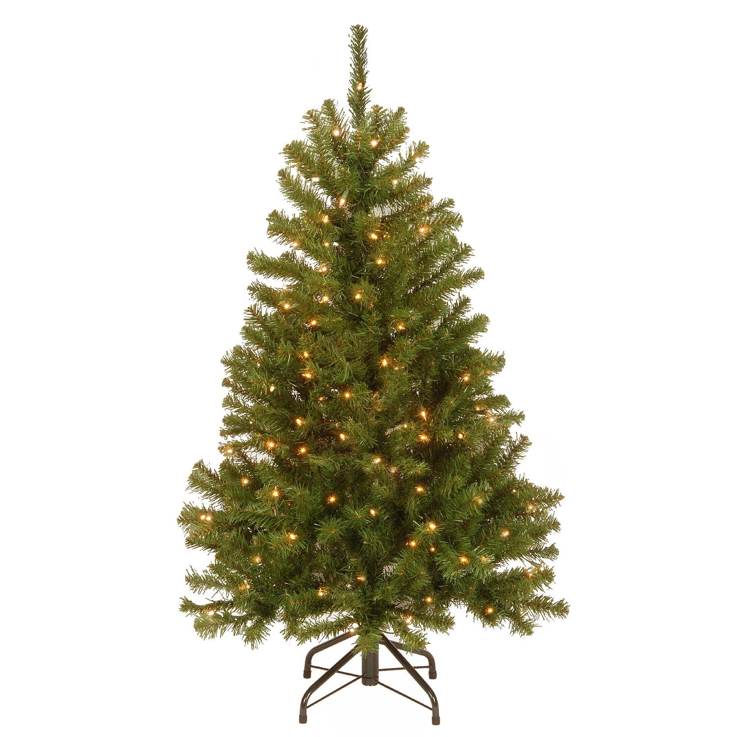 Prelit North Valley Spruce Artificial Christmas Tree Clear Lights - National Tree Company