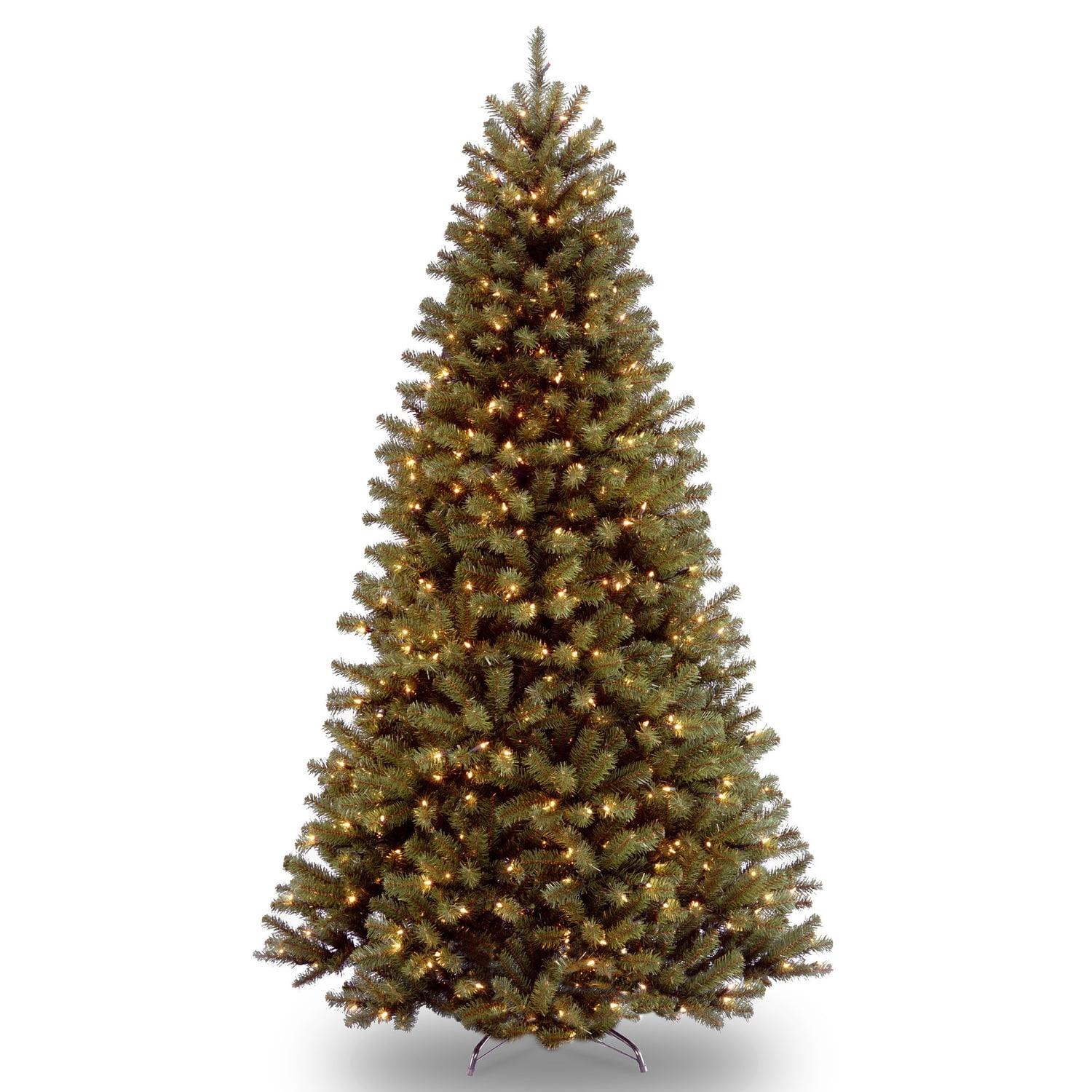 Prelit North Valley Spruce Artificial Christmas Tree Clear Lights - National Tree Company