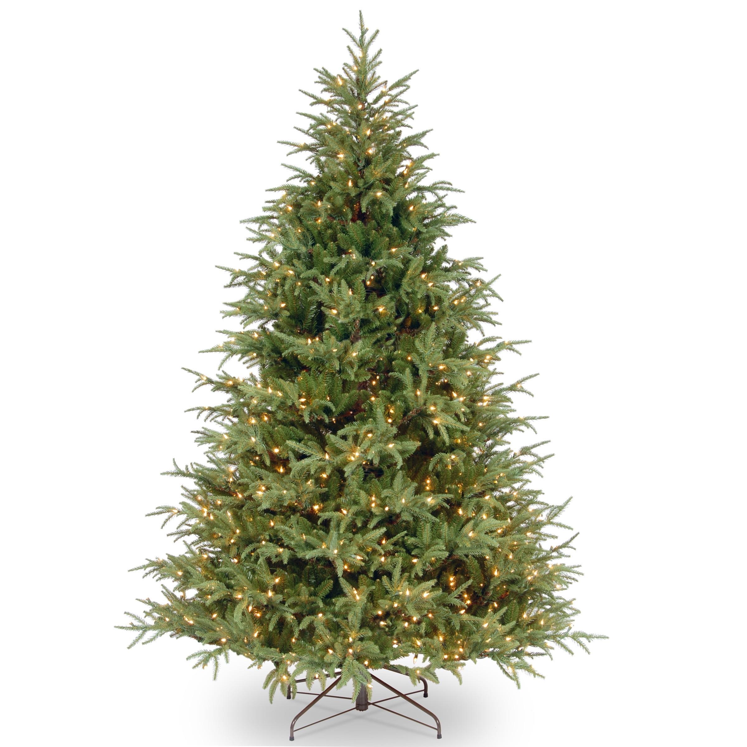 6.5' Prelit Fraser Grande Artificial Christmas Tree Clear Lights - National Tree Company