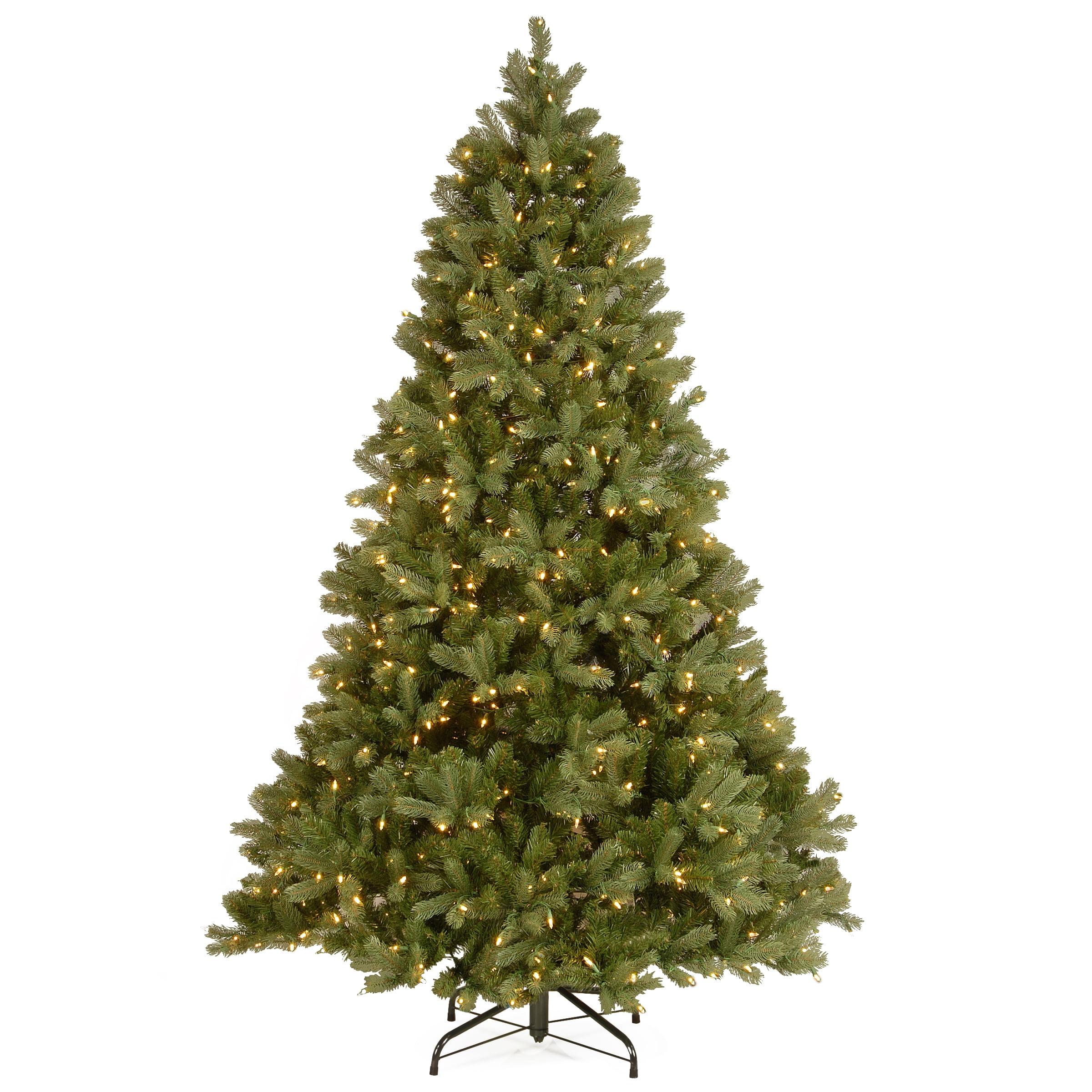 Prelit Feel Real Downswept Douglas Fir Artificial Christmas Tree Clear Lights - National Tree Company