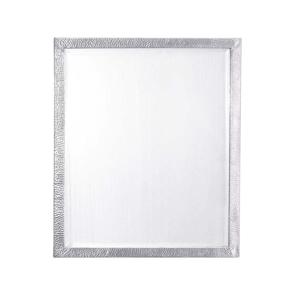 Divinity Modern and Contemporary Beveled Bathroom Mirror