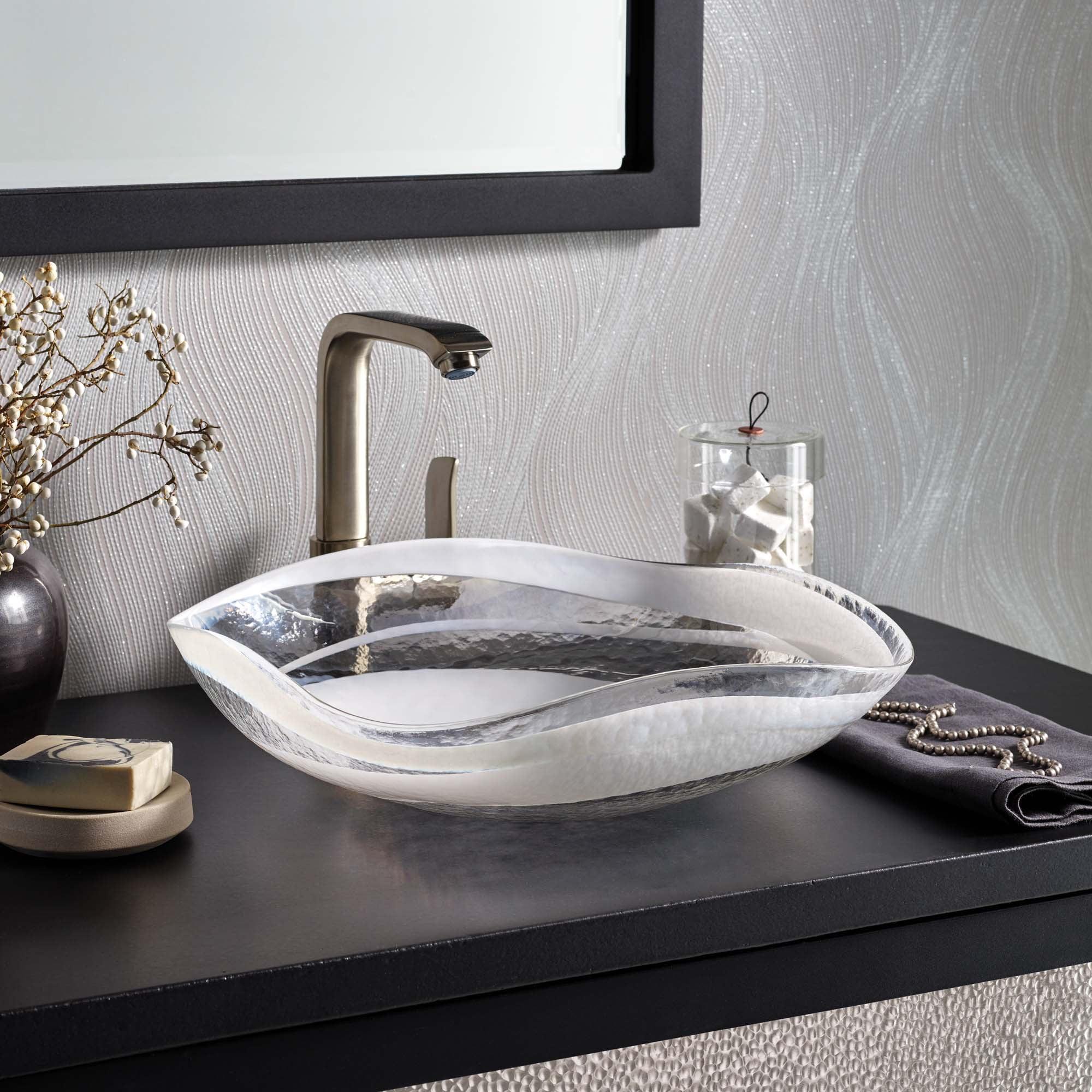 Murano Glass Specialty Vessel Bathroom Sink