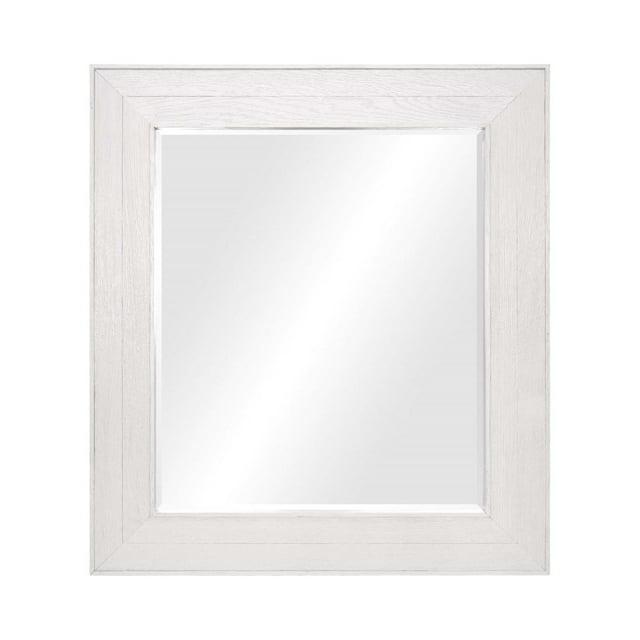 Rustic Beveled Bathroom Mirror