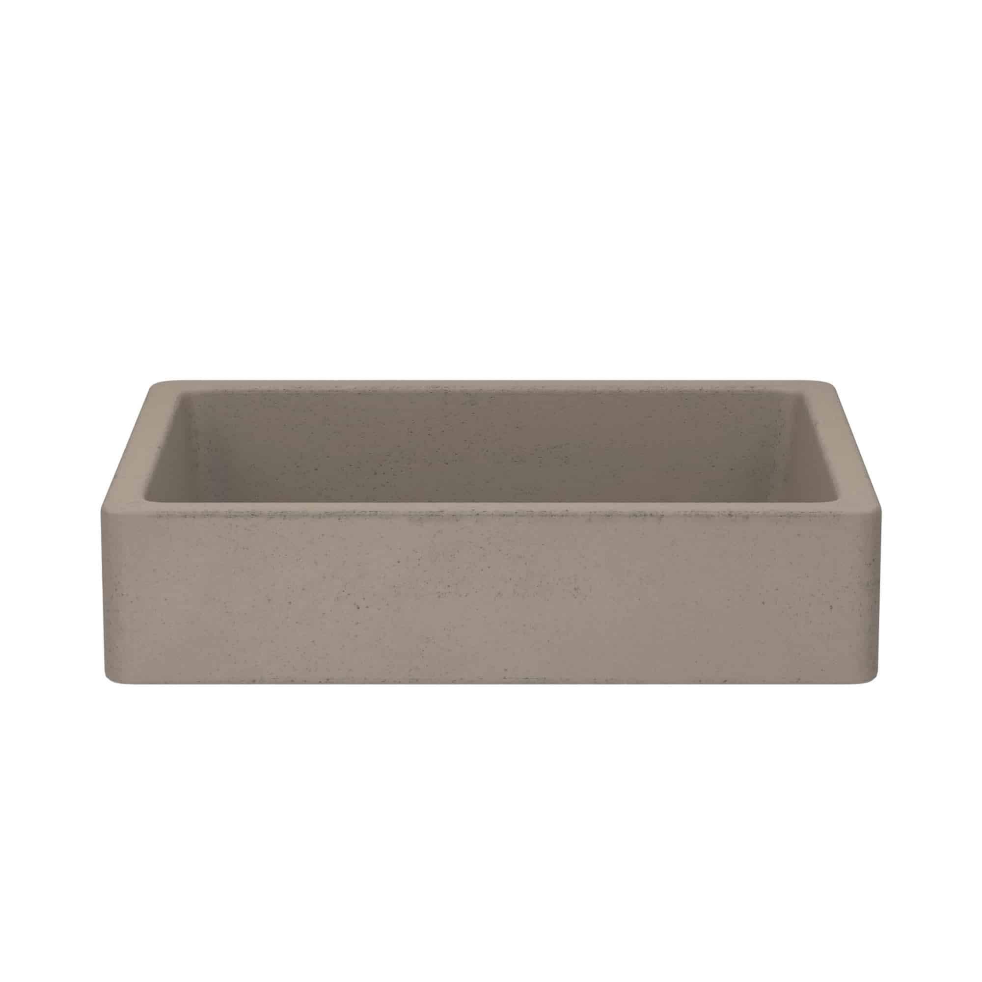 NativeStone Stone Handmade Rectangular Undermount Bathroom Sink