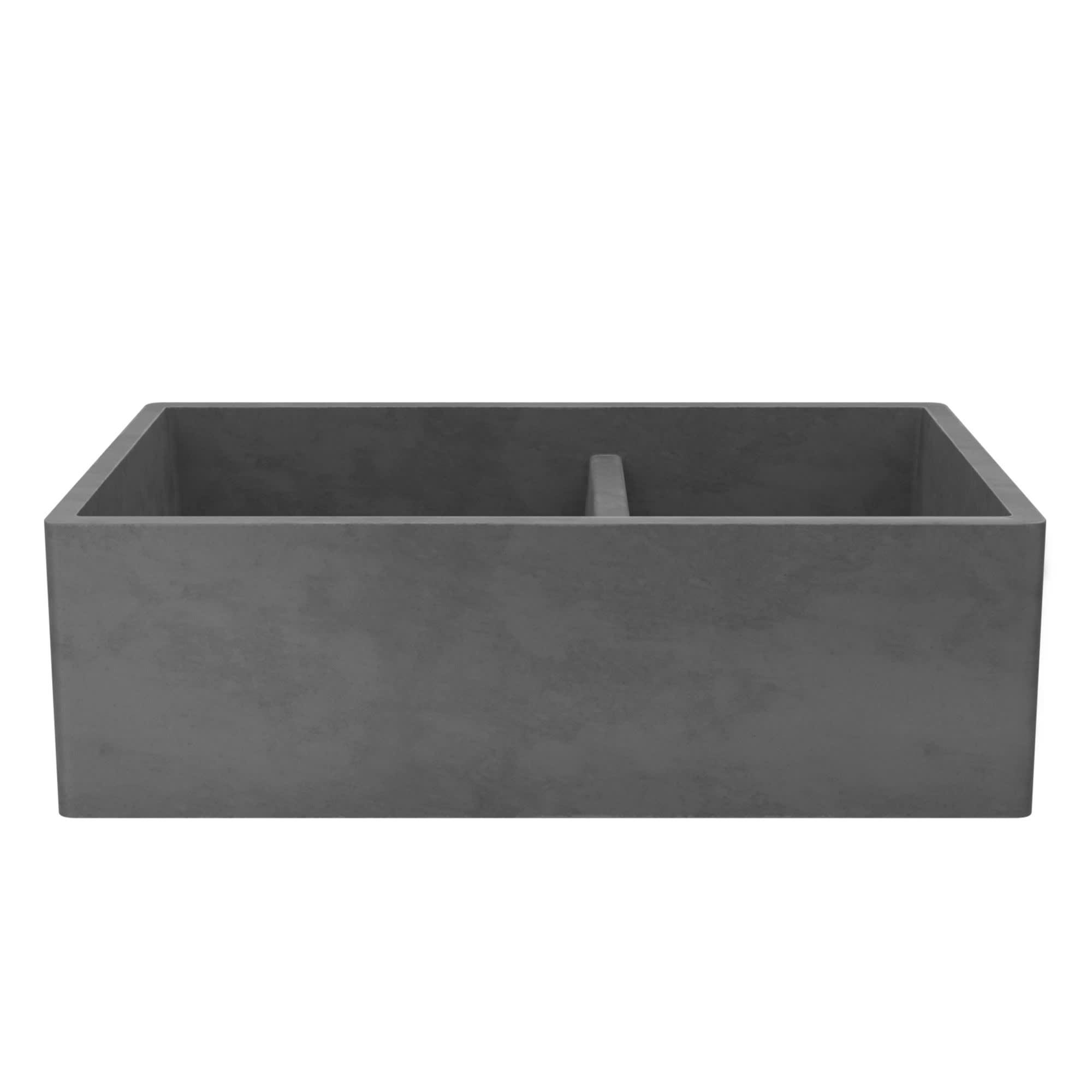 Farmhouse 33" L x 21" W Double Basin Farmhouse/Apron Kitchen Sink