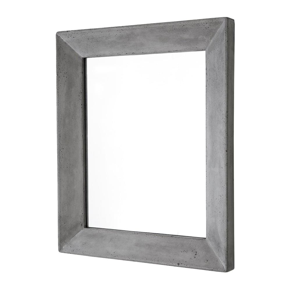 Native Trails Portola Rectangle Concrete Mirror ASH A Brown