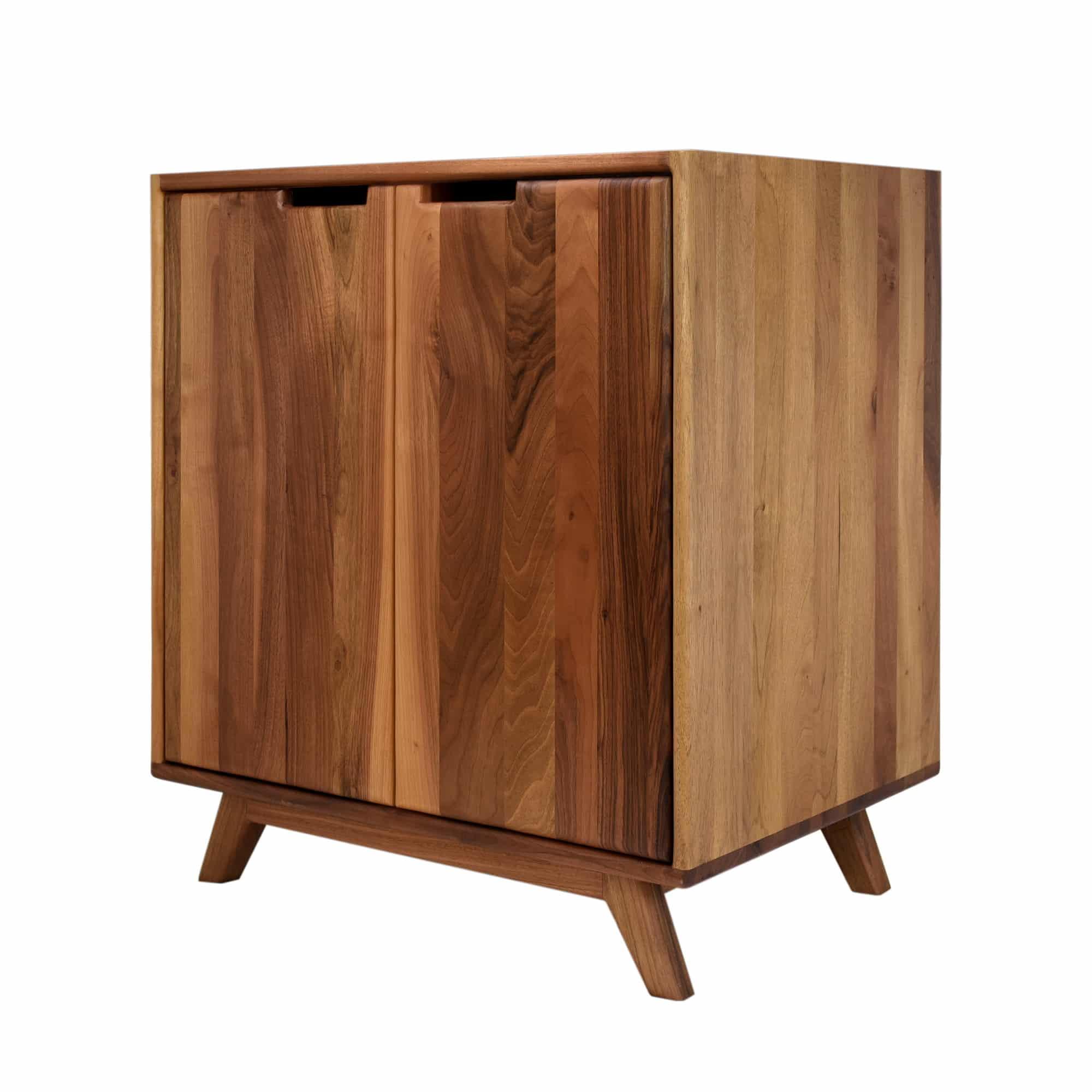 Topanga 30" Single Bathroom Vanity Base Only in Walnut
