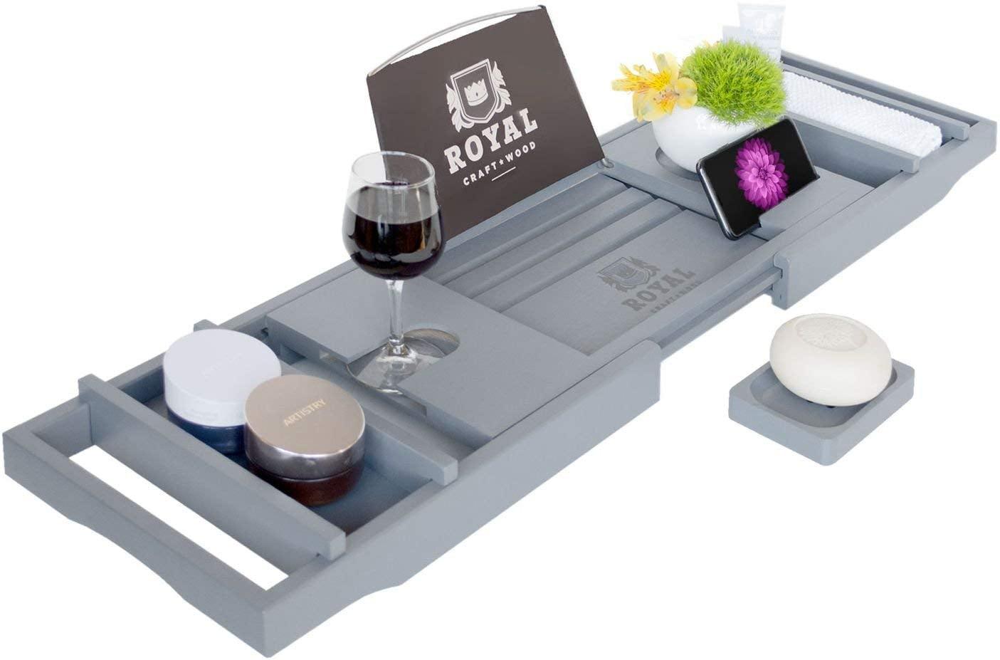 Royal Craft Wood Freestanding Bath Caddy