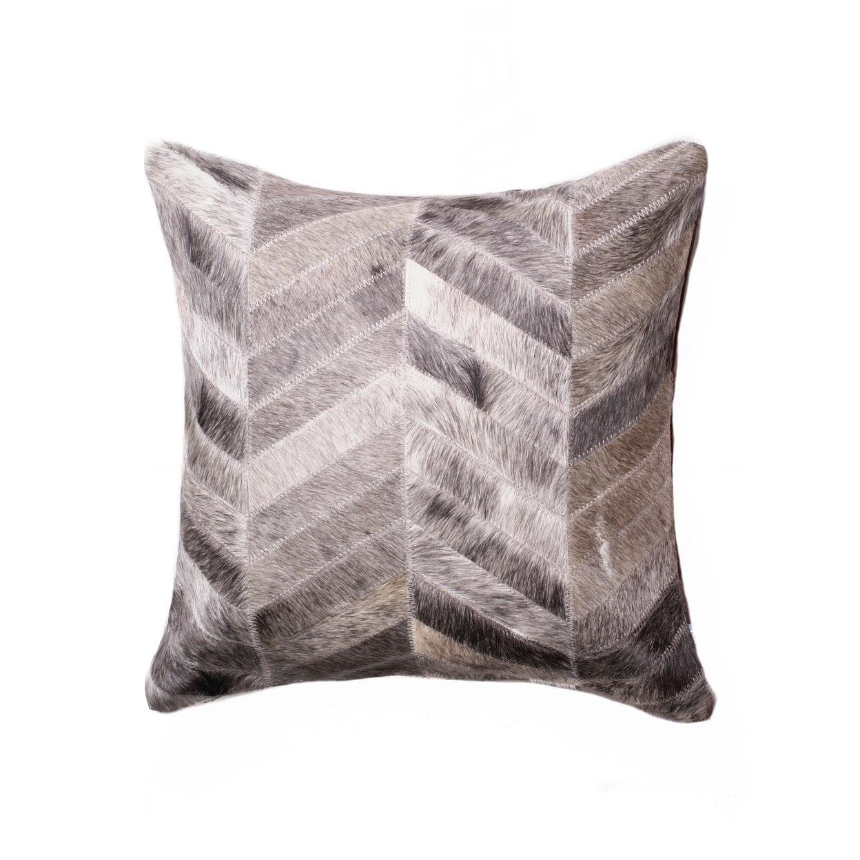 eRug Outlet Torino Leather/Suede Throw Square Pillow Cover & Insert