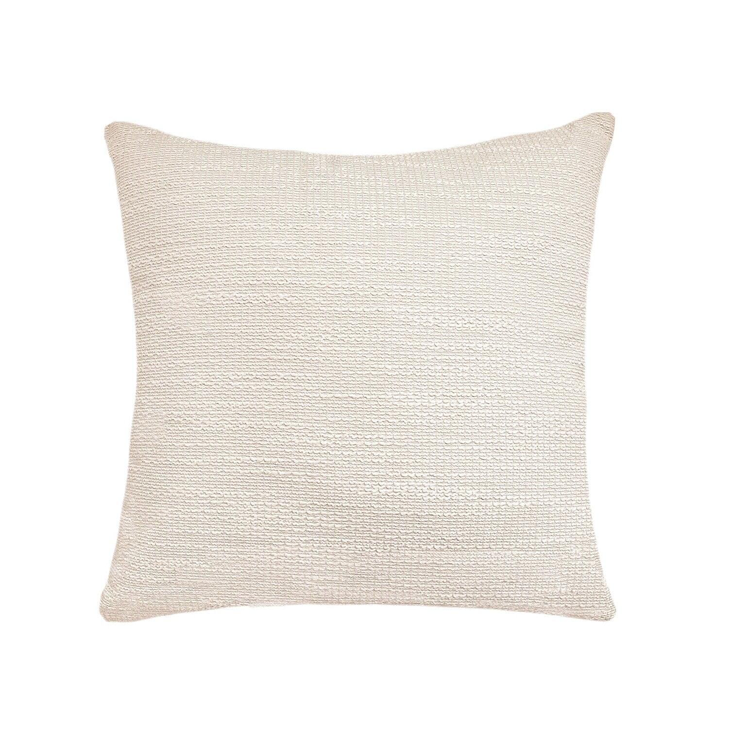 Natural Waves Beige Indoor Outdoor Pillow