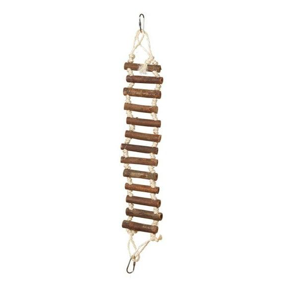 Prevue Pet Products Handmade Natural Wood Rope Ladder Bird Toy