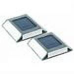 Stainless Steel Solar LED Pathway Lights Multipack