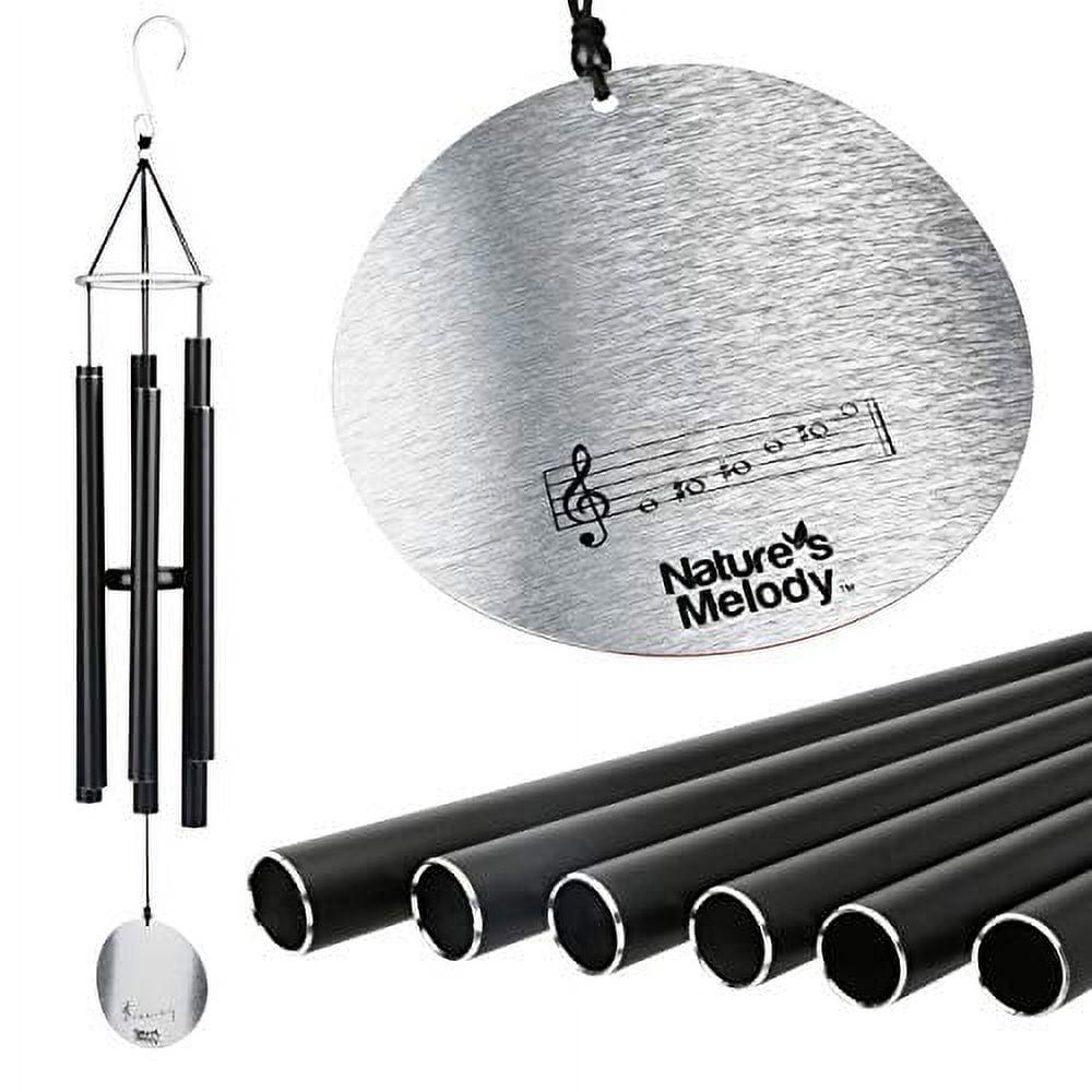 Nature's Melody Tuned 6-Tube Outdoor Wind Chimes