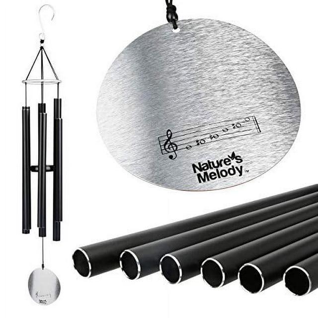 Nature's Melody Tuned 6-Tube Outdoor Wind Chimes