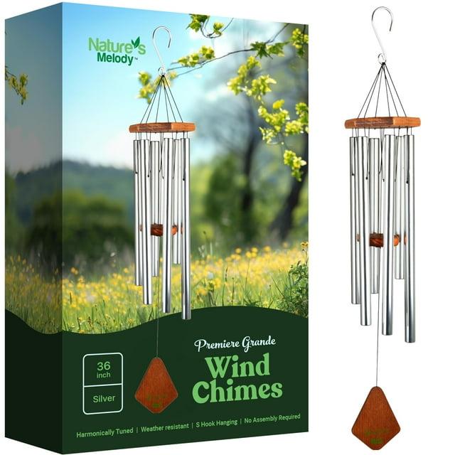 Nature's Melody Nature's Melody Tuned 6-Tube Outdoor Wind Chimes