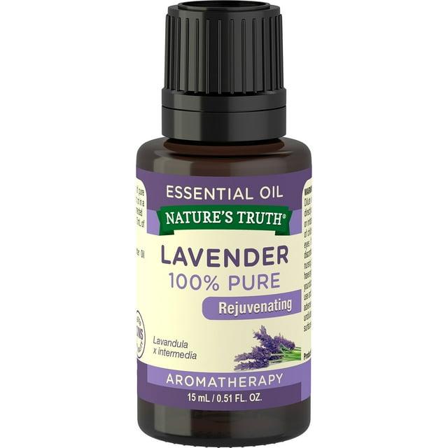 Nature's Truth Lavender Aromatherapy Essential Oil - 0.51 fl oz